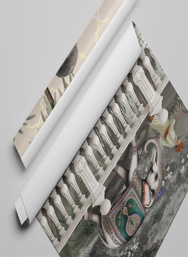 999STORE Jodhpur A Rich Rajasthan Theme Wallpaper Indian Wallpaper Wallpaper for Walls Bedroom (Non8X60458) - Image 4